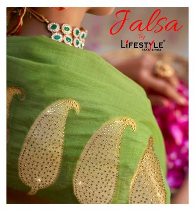 Jalsa Vol 1 By Lifestyle Fancy Chanderi Silk Saree Collection